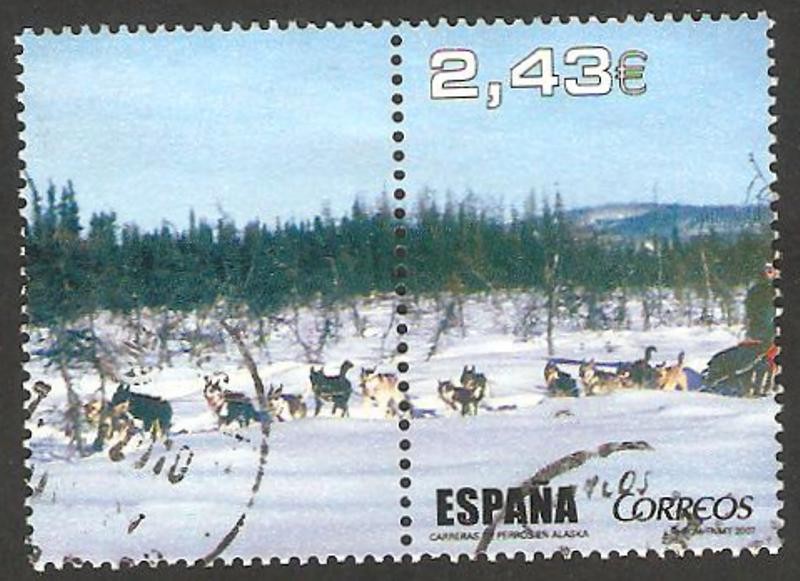 SH 4345 F - Al filo de lo imposible, Iditarod, carrera de trineos