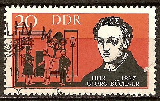 Georg Buchner 1813-1837(artista)DDR.