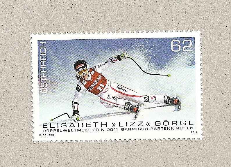 Esquiadora Elisabeth Görl
