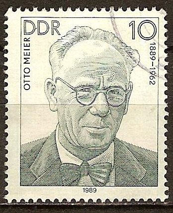 Otto Meier 1889-1962.Politico socialista-DDR.