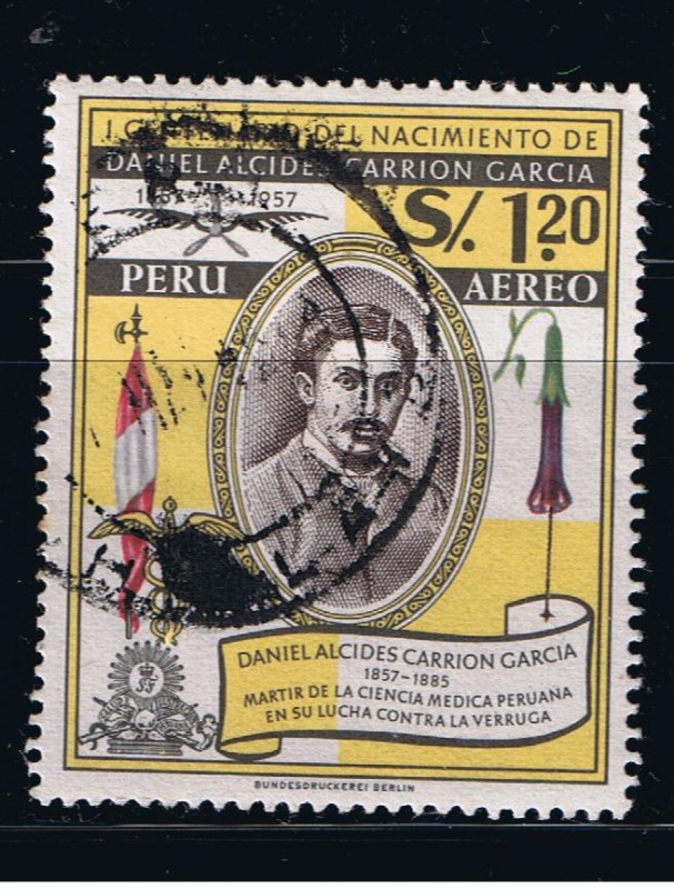 Daniel Alcides Carrión García  1857 - 1885