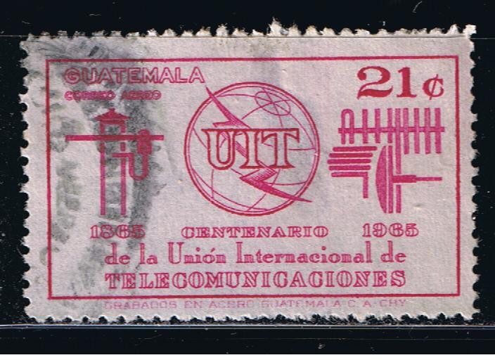 Centenario de la Unión Internacional de Telecomunicaciones  U.I.T 1865 - 1965