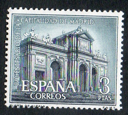 1392-  IV centenario de la capitalidad de Madrid. Puerta de Alcalá.