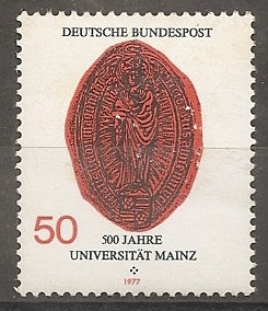 500º aniversario de la Universidad de Mayence.