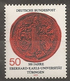 5º centenario de la Universidad de Tubinga.