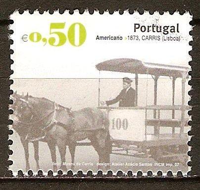 Transportes publicos urbanos-Americano> 1873,Carris(Lisboa).