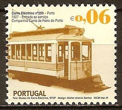 Transportes publicos urbanos-Electrico de 1927,Carris (Porto).