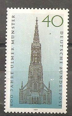 600 aniversario de la colocación de la primera piedra de la Catedral de Ulm.