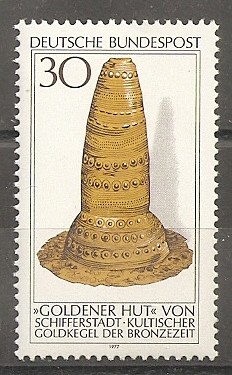 Patrimonio arqueológico. Sombrero de oro de Schifferstadt.