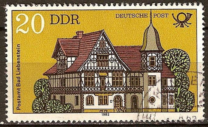 Oficina de Correos Bad Liebenstein-DDR