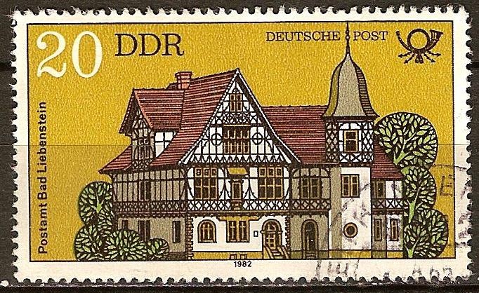 Oficina de Correos Bad Liebenstein-DDR