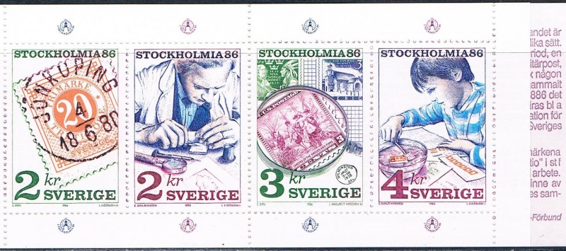 STOCKHOLMIA'86, EXPOSICIÓN FILATÉLICA INTERNACIONAL. (IV GRUPO)