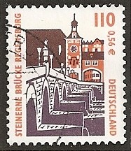 Monumentos y curiosidades. Puente de piedra de Regensburg.