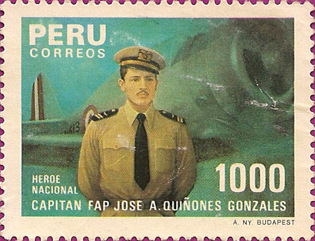 Capitán FAP José A. Quiñones Gonzales. Héroe NAcional.