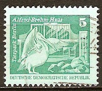 Zoológico de Berlín,casa Alfred Brehm,Berlín-DDR.