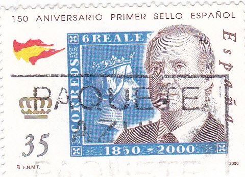 150 aniversario primer sello español