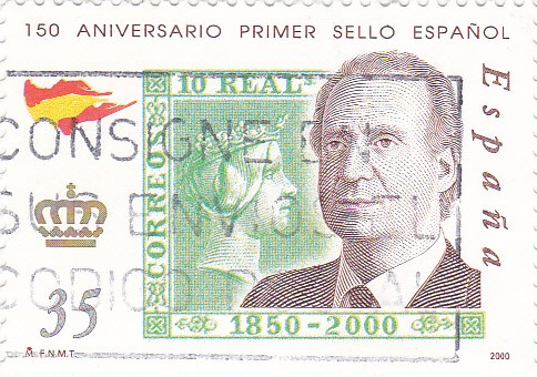 150 aniversario primer sello español