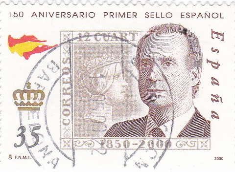 150 aniversario primer sello español