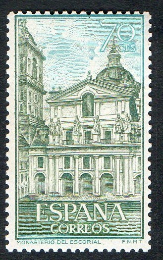 1382- Real Monasterio de San Lorenzo de El Escorial. Patio de los Reyes.