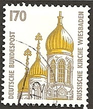 Monumentos y curiosidades. Iglesia rusa de Wiesbaden.