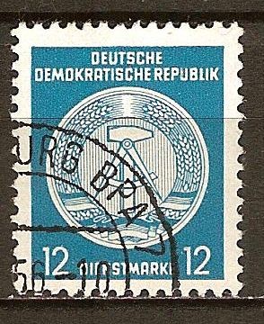 Marca de servicio,circ/der-DDR.