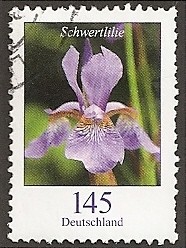 Flores de Alemania. Iris o lirio de espada.