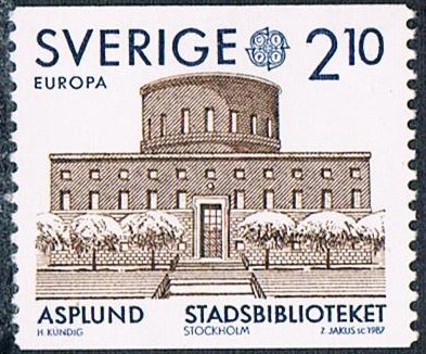 EUROPA 1987. BIBLIOTECA DE LA CIUDAD, ASPLUND