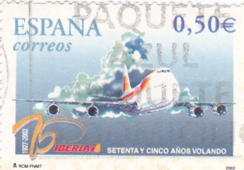 75 años volando IBERIA