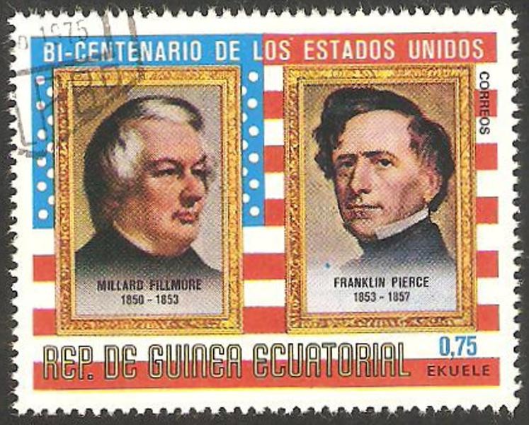 Millard Fillmore y Franklin Pierce