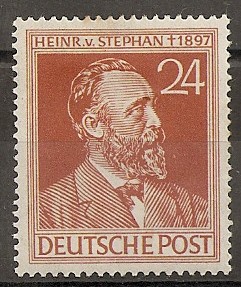 50 aniversario de la muerte de Heinrich von Stephan