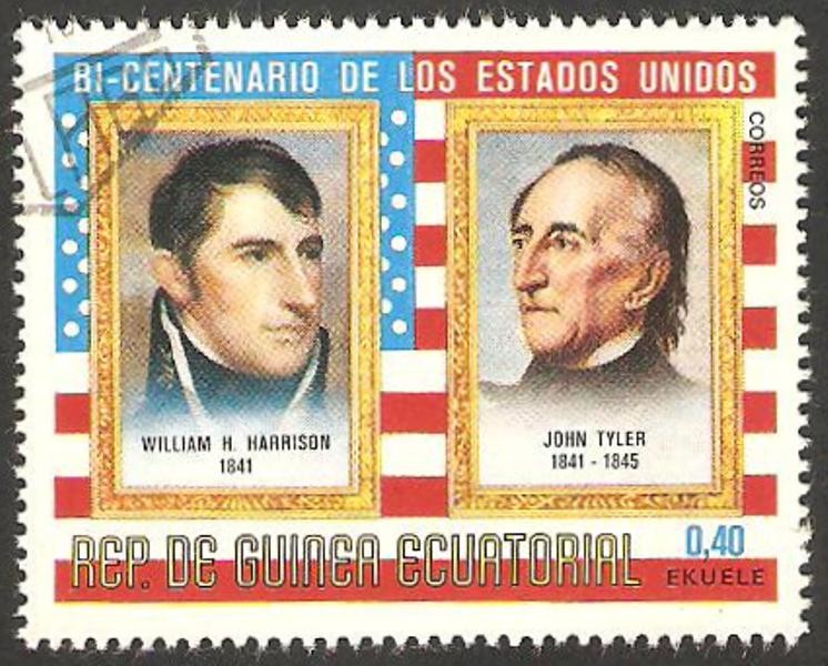 William H. Harrison y John Tyler