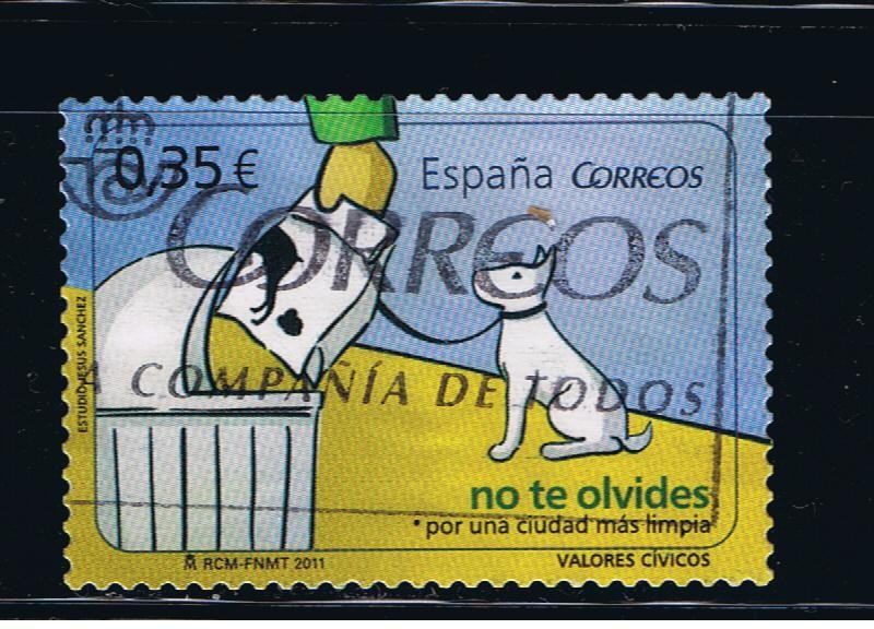Edifil  4639  Valores cívicos.  
