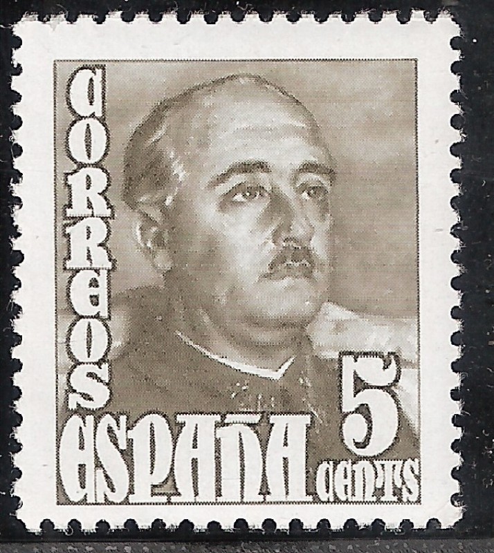 Franco 5 Cents edifil nº 1020