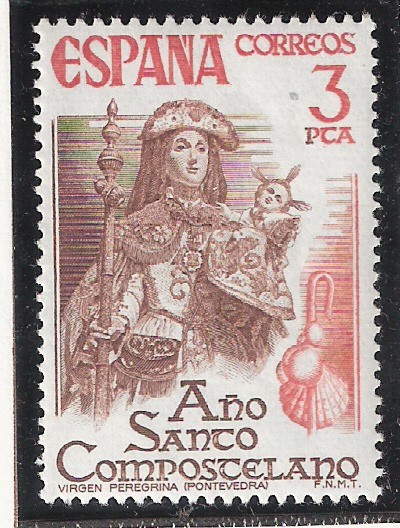 Virgen Peregrina (Pontevedra) - Año Santo Compostelano