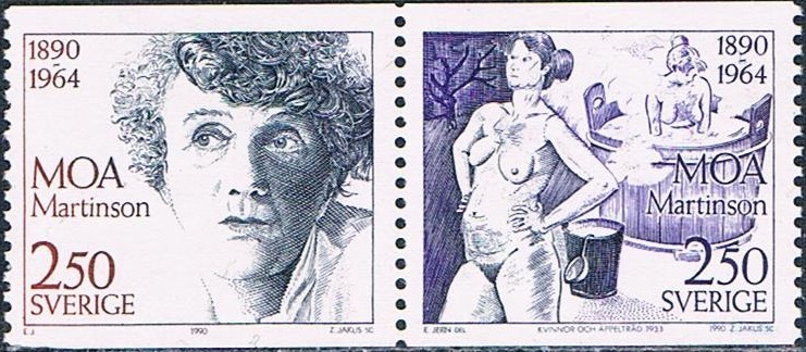 MOA MARTINSON, NOVELISTA