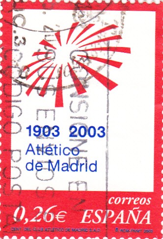 centenario del club Atletico de Madrid