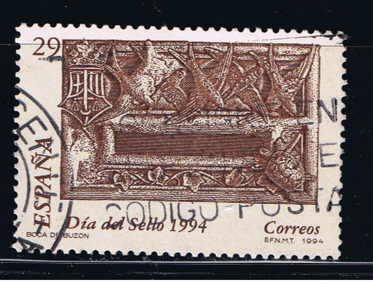 Edifil  3287  Día del Sello. Buzones.  