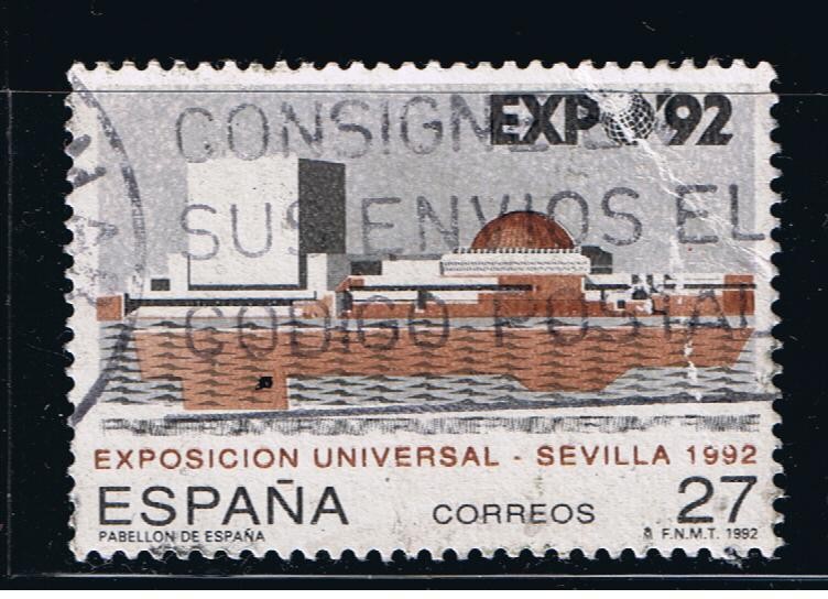 Edifil  3155  Exposición Universal de Sevilla 1992.  