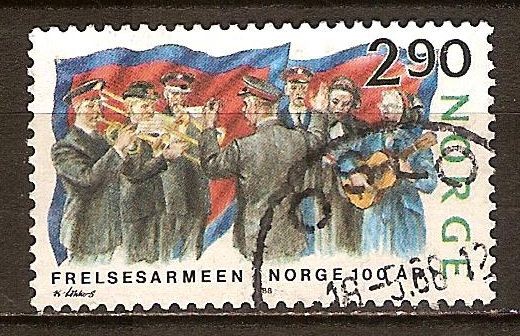 Centenario del Ejército de Salvación en Noruega. Banda.