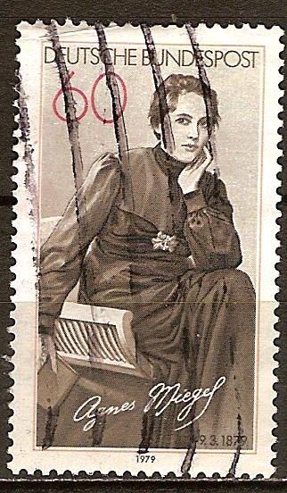 100a Cumpleaños de Agnes Miegel,1879-1964(escritor, poeta.