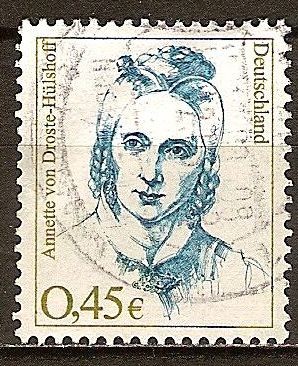 Annette von Droste-Hülshoff (1797-1848) escritora y poetisa.