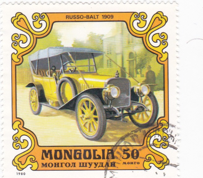coches antiguos- russo-balt 1909