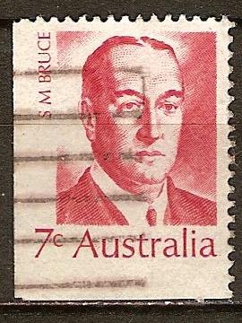 Stanley Melbourne Bruce.Octavo primer ministro de Australia.