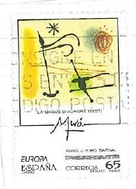 Europa.Obras de Joan Miró 