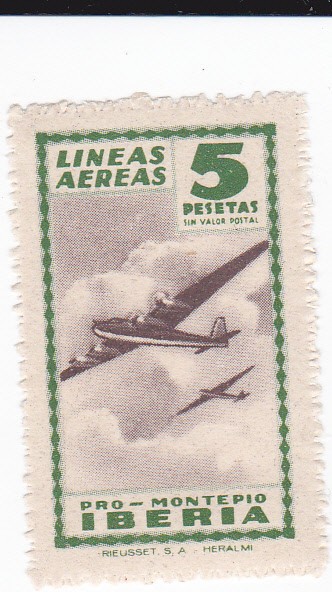 lineas aéreas pro-montepío IBERIA