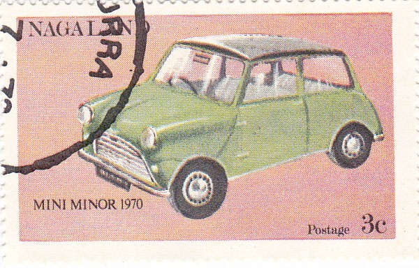 coches antiguos-mini 1970