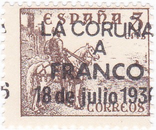 el Cid-  LA CORUÑA A FRANCO 18 de julio 1936