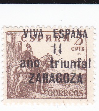 el Cid-  VIVA ESPAÑA  II  año triunfal ZARAGOZA