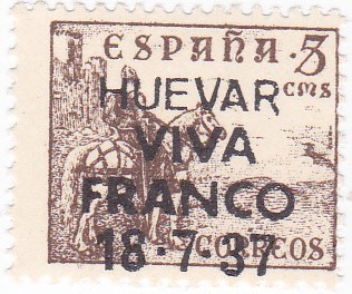 el Cid- HUEVAR VIVA FRANCO 18-7-37