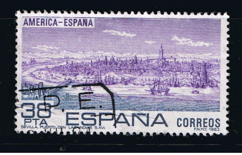 Edifil  2720  América - España.  